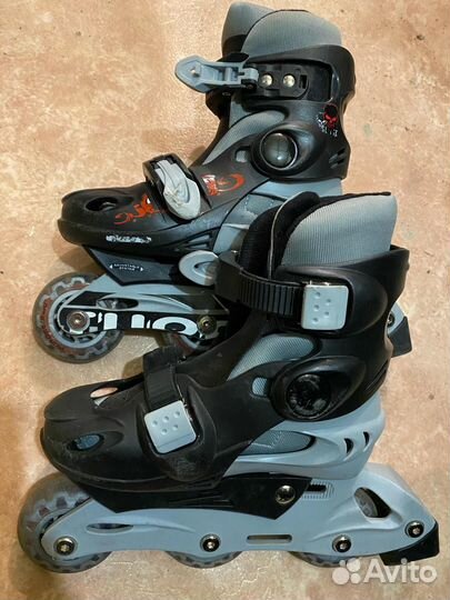 Ролики раздвижные р.26-29