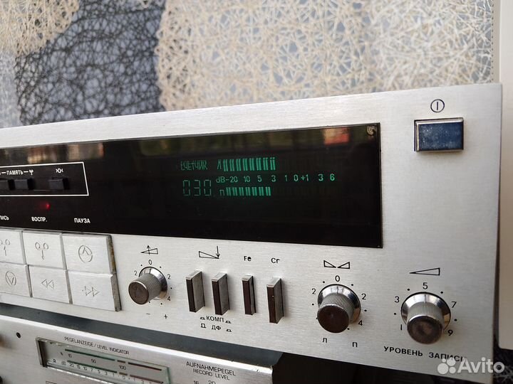 Кассетная дека Яуза мп-221С-2