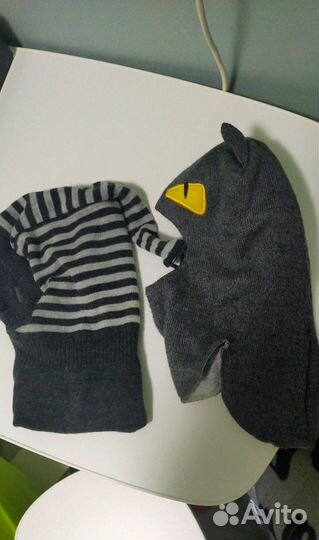 Шапка шлем (осень и зима) 46-48