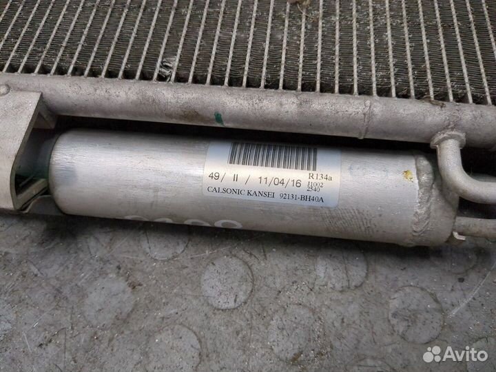 Радиатор кондиционера Nissan Note E12 2012