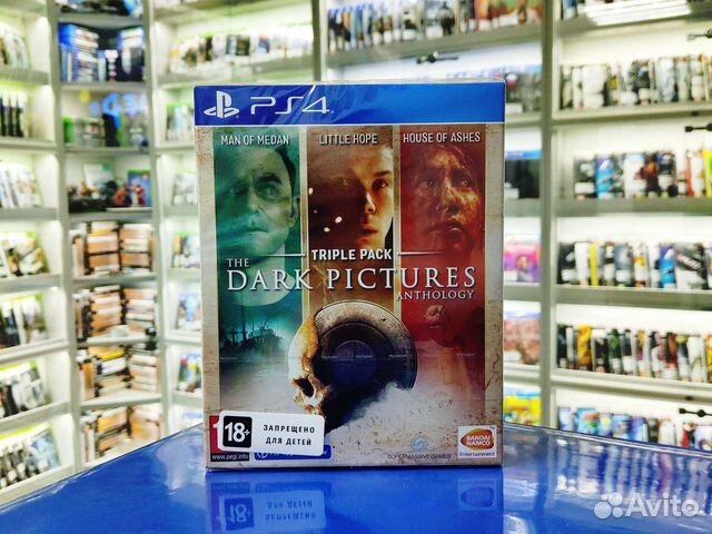 Игра на PS4 Dark Pictures Anthology Triple pack