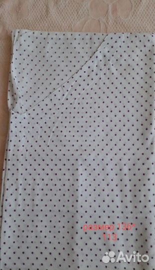 Пододеяльник в горох