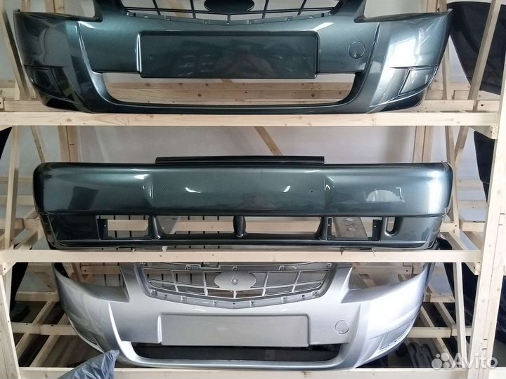 Передний бампер ваз 2110-12 цвет Сочи