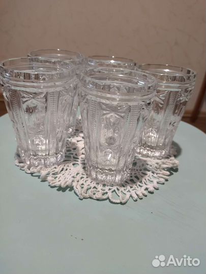 Хрустальные стаканы