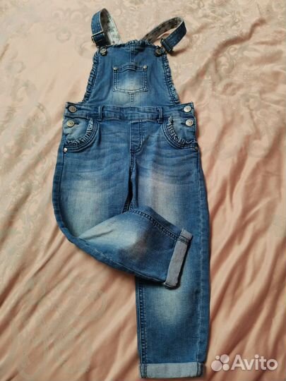 Джинсы / комбинезон Mothercare 104