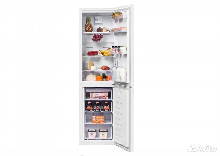 Холодильник beko rcnk 335K00W белый,201см,NoFrost