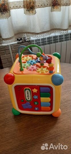 Развивающие игрушки куб Жирафики