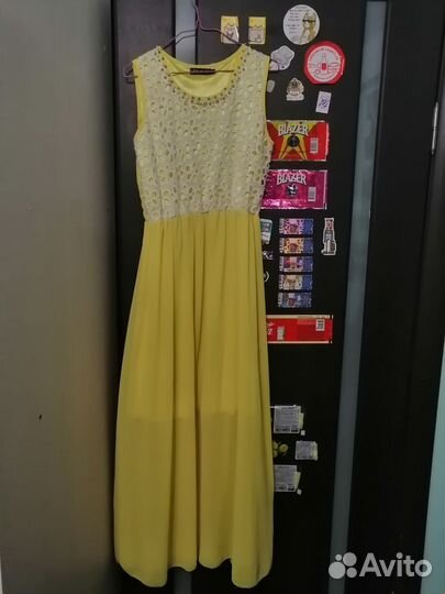 Платье в пол