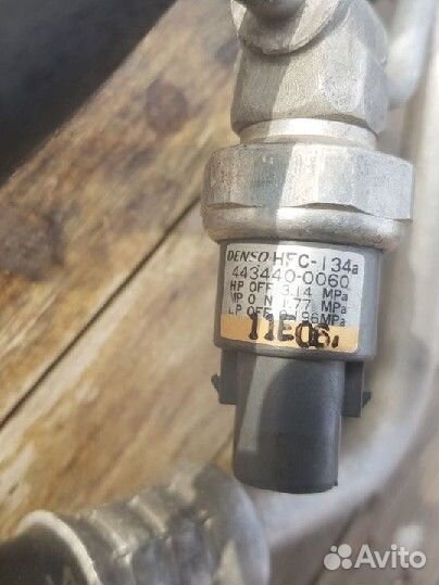 Трубка кондиционера Subaru B13 bp bl правый руль