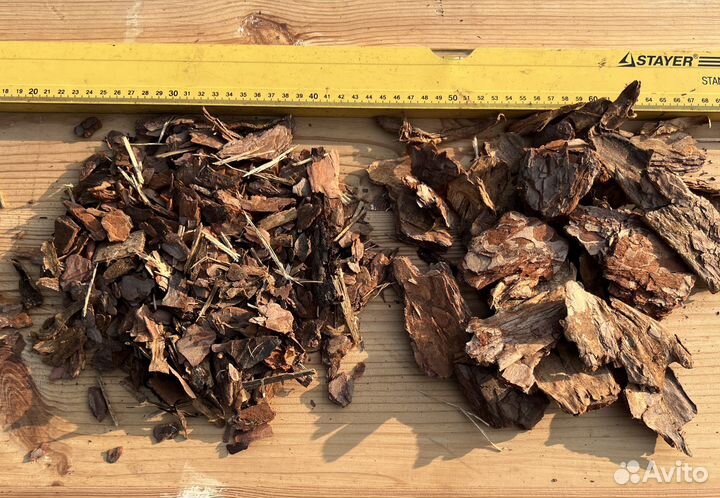 Мульча кора сосны