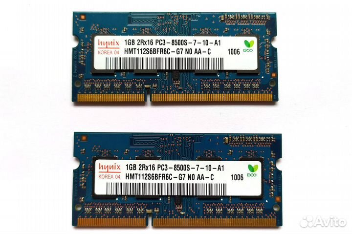 DDR3 и DDR2 SO-dimm память для ноутбука