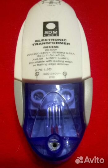 Трансформаторы понижающие 12v cветильники DLG 213