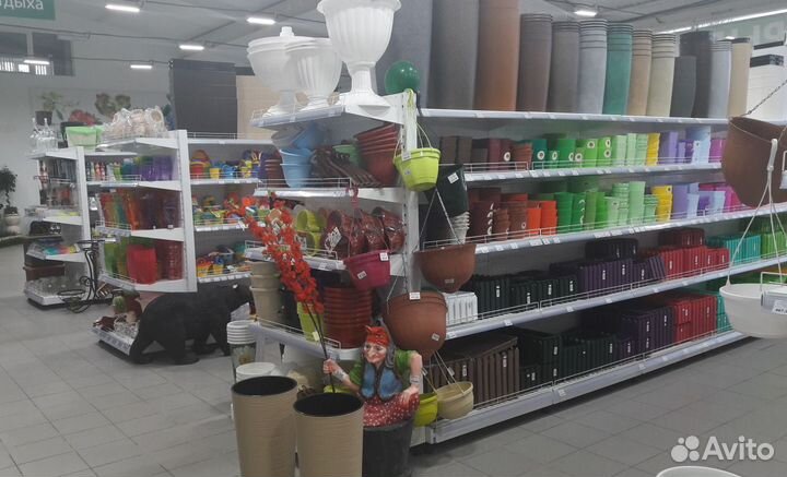 Стеллажи островные для самообслуживания