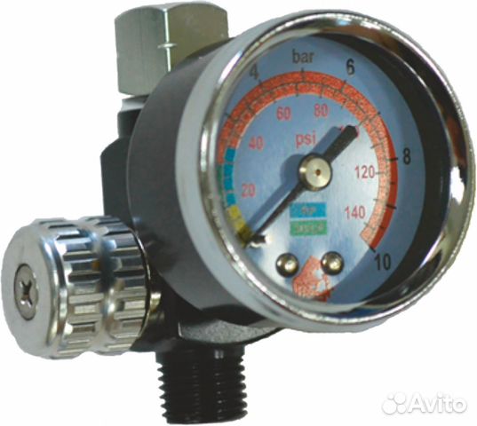 Регулятор давления с манометром для краскопульта