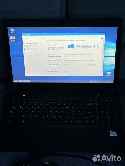 Ноутбук lenovo b570e