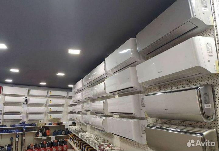 Сплит система с установкой