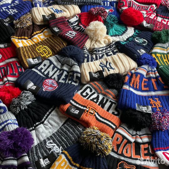 Зимние шапки MLB