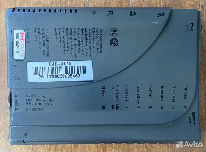 Модем USRobotics