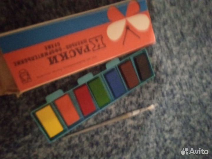 Краски СССР сухие