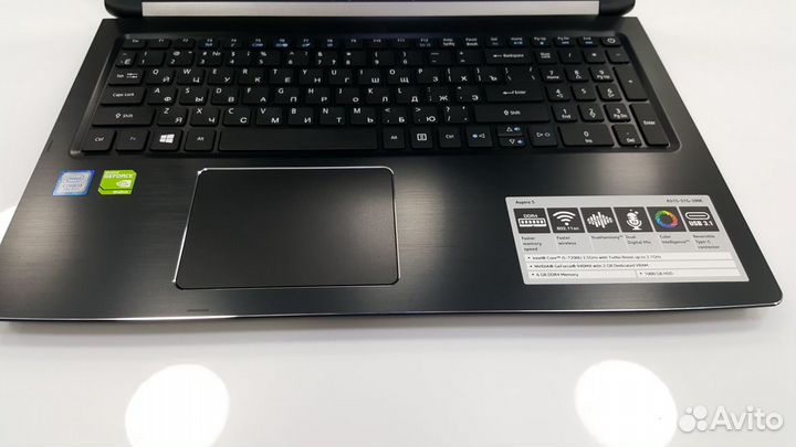 Игровой Ноутбук Acer i5-7200 / nvidia 940mx