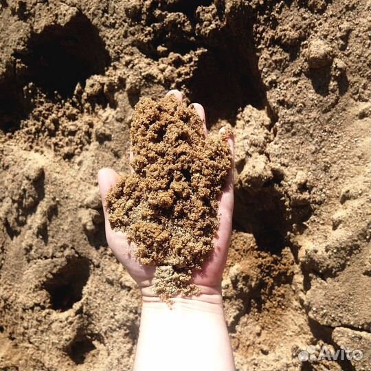 Песок мытый в наличии