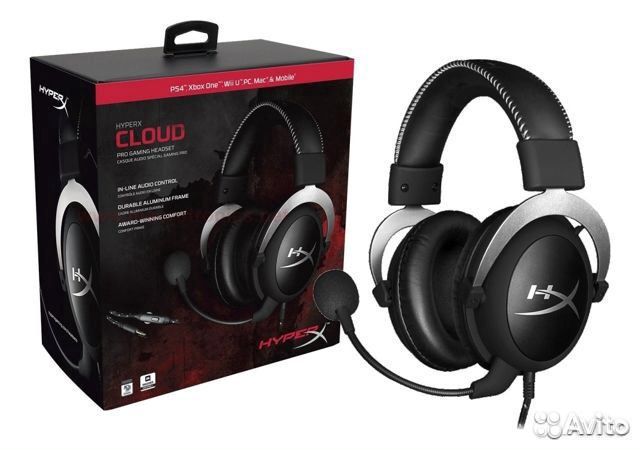 Как разобрать наушники hyperx Наушники HyperX cloud silver купить в Выксе Электроника Авито