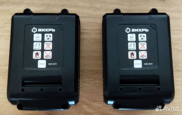 Новый шуруповёрт Вихрь 18V 2-акб