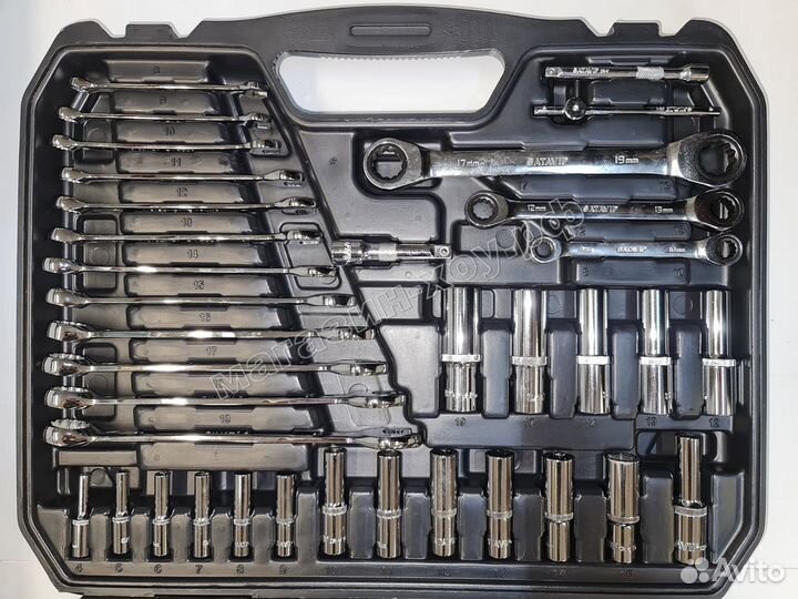 Набор инструментов SATA vip для авто 156 шт