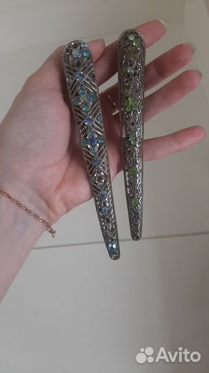 Заколки зажимы 2шт