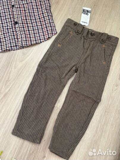 Новые брюки и рубашка