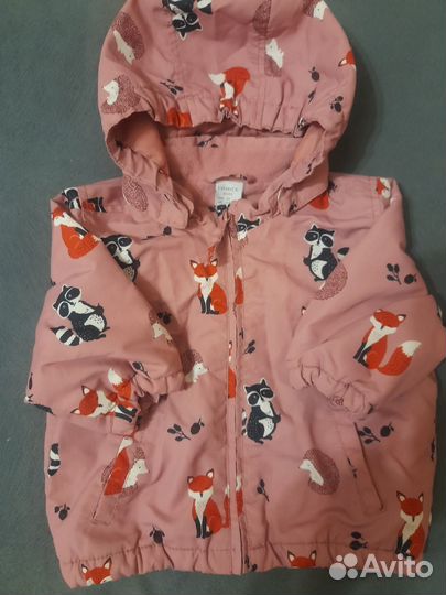 Курточка для девочки 74