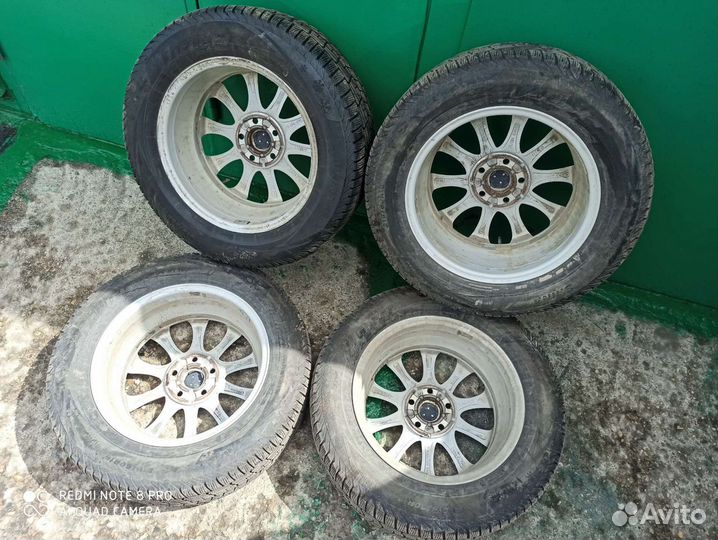 Литые диски r16 для форд Мондео 5 липучка