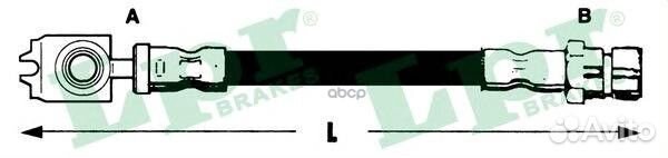 Шланг тормозной 6T48465 6T48465 Lpr