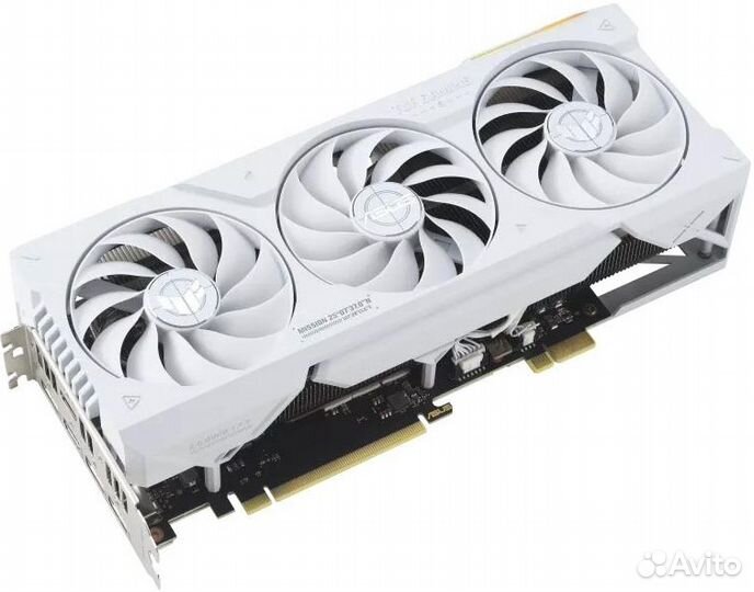 Видеокарта asus nVidia GeForce RTX 4070 Ti Super 16Gb TUF-RTX4070TIS-16G-BTF-white