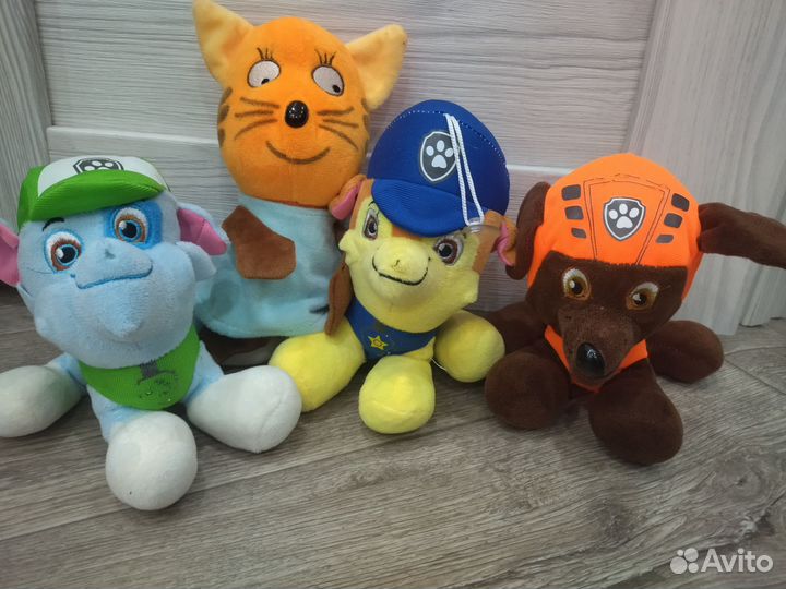 Мягкие игрушки пакетом