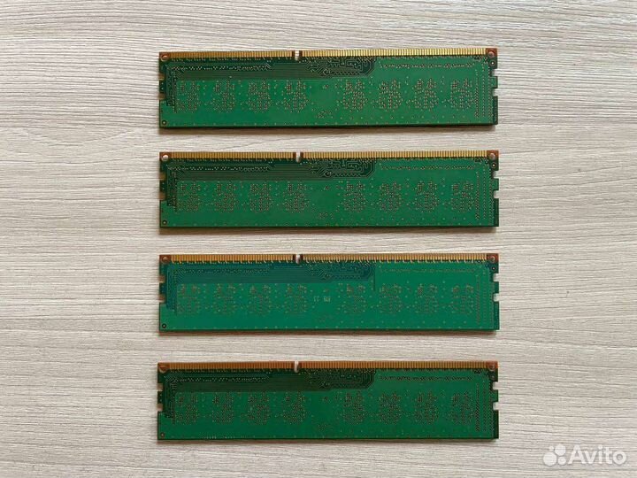 Оперативная память ddr3 4х2gb