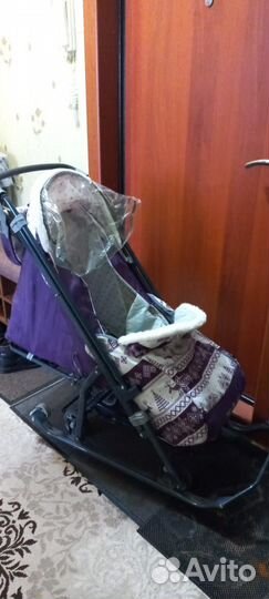 Санки коляска Nika kids