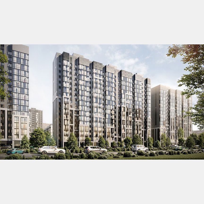 3-к. квартира, 76,7 м², 6/15 эт.