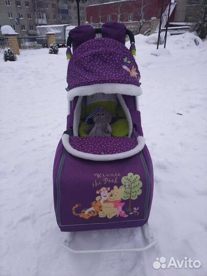 Коляска санки