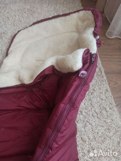 Зимний конверт в коляску