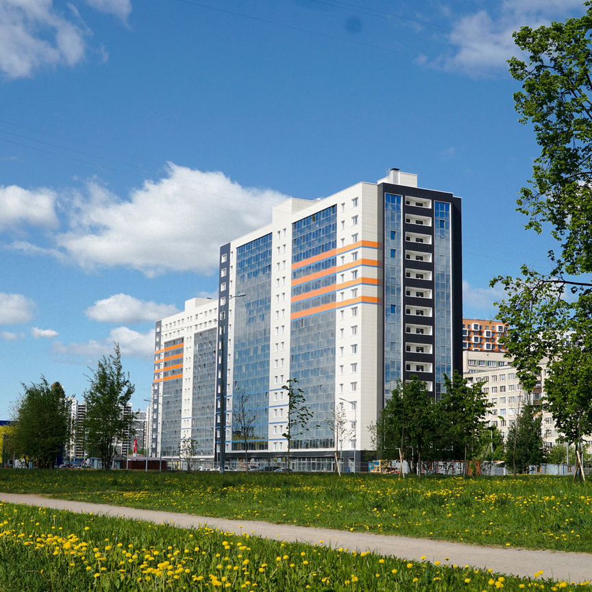 2-к. апартаменты, 52,6 м², 2/15 эт.