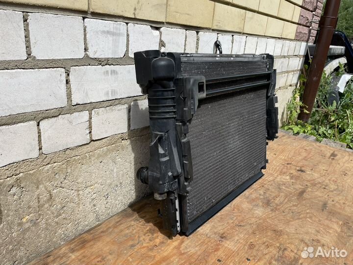Кассета радиаторов BMW 3 E46 M43 318i Бмв е46 АКПП