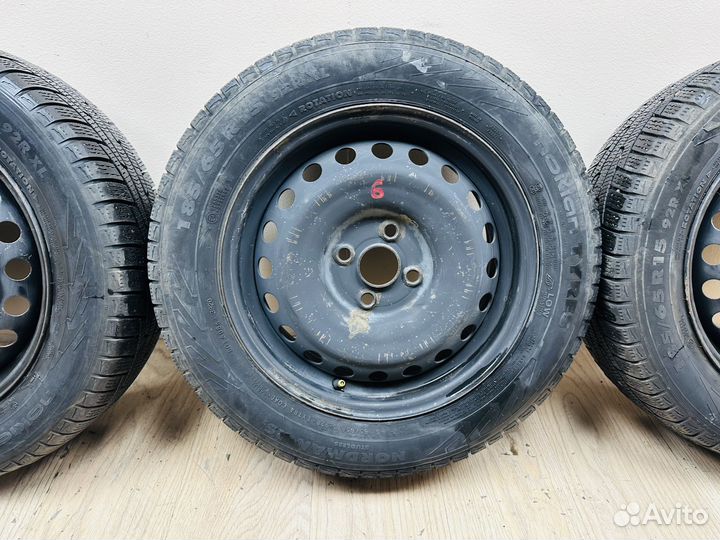 Комплект колес R15 Hyundai Solaris 2 Kia Rio 4