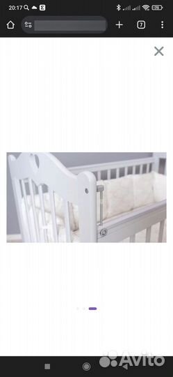Кроватка детская