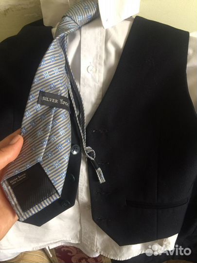 Галстук Silver Spoon для школы и новый ремень