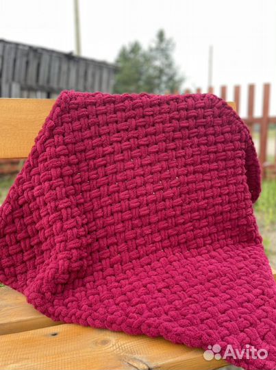 Плед детский плюшевый