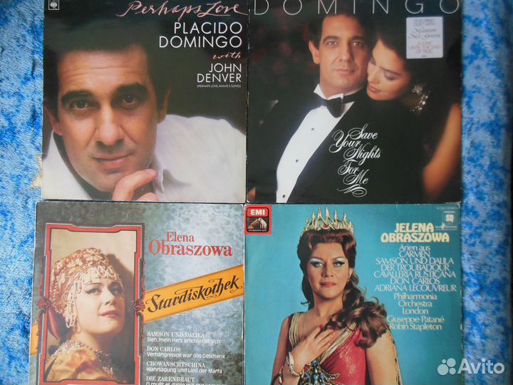 Supertramp 2 шт / Santana 2 шт / Елена Образцова