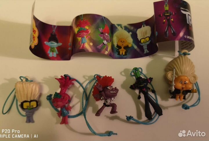 Тролли чупачупс из разных серий по 30 р