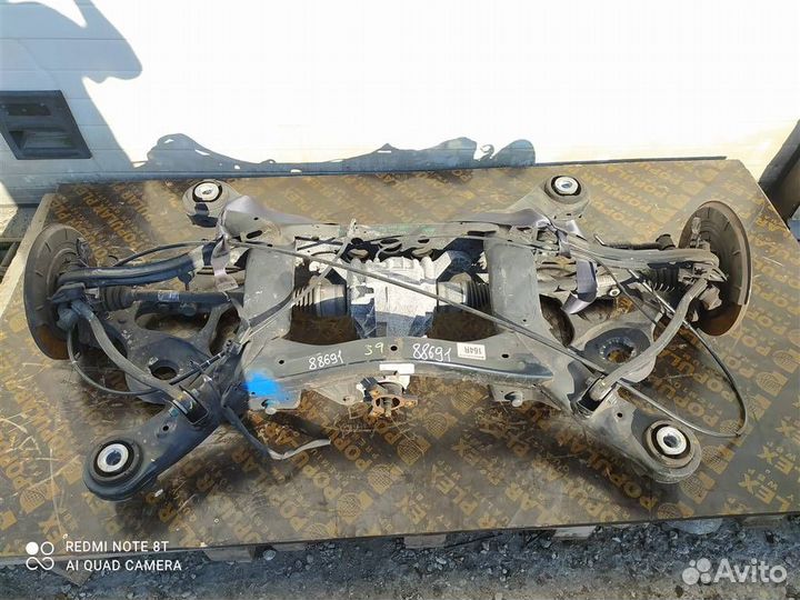 Балка задняя мост подрамник в сборе MB ML W164 мл