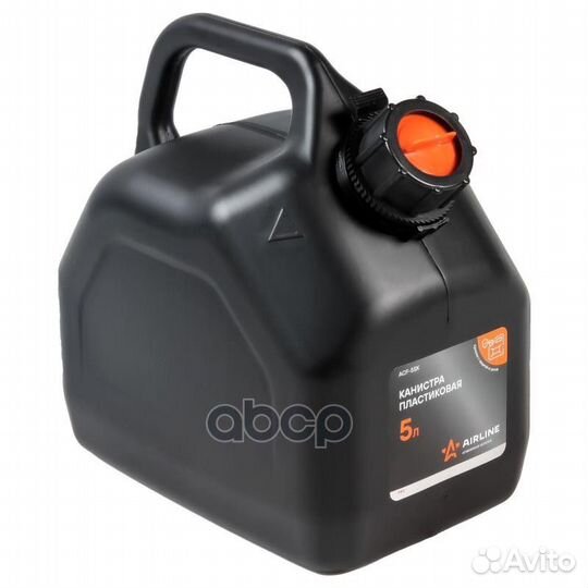 Канистра 5 л пластиковая PRO, крышка с защитой